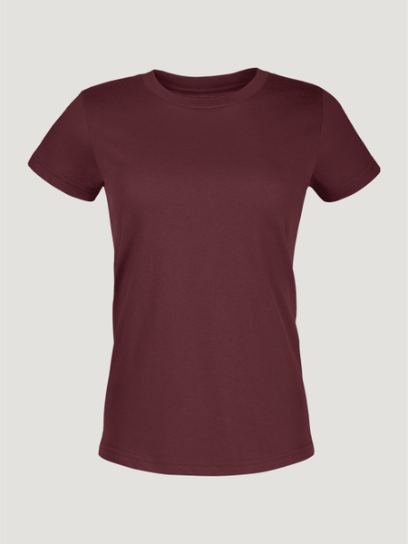 Women's Garnet Crew T-shirt | Fresh Clean Threads